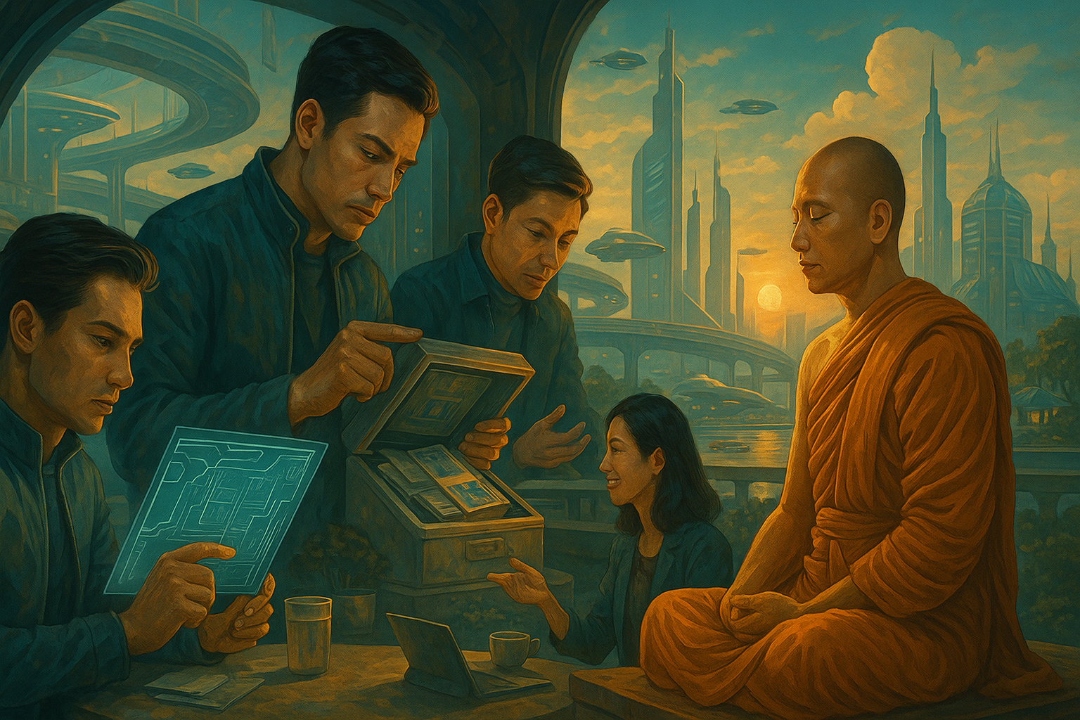 หลักการดำรงชีพเพื่อความสุขในปัจจุบัน: ธรรม 4 ข้อจากพุทธวจนที่ใช้ได้จริงในชีวิตประจำวัน
