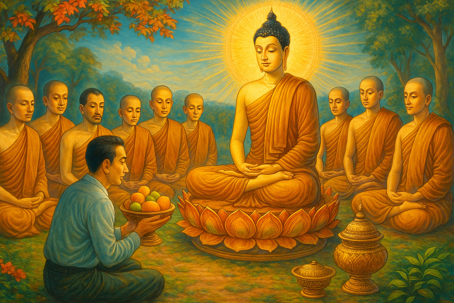 สงฆ์แท้ตามพุทธวจน: 8 จำพวกผู้ควรแก่ทาน